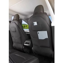 Juniper Uyumlu Model Y ve 3 Koltuk Arkası Koruyucu Kılıf, Pratik ve Koruyucu