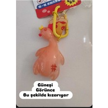 Famemus Accessory Lüks ve Kaliteli Güneşte Kızaran Tavuk Anahtarlık 1 Adet Gönderim