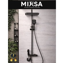 Mixsa Lüx Seri Piyano Robot Çok Fonksiyonlu Tepe Duş Seti