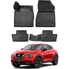 Siyah Paspas Takım, 2021-2025 Nissan Juke Uyumlu, Şık ve Koruyucu