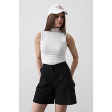 Femora Moda Cargo Cepli Şort - Siyah