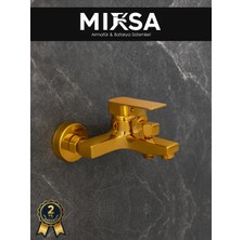Mixsa Gold Kare Banyo Duş Bataryası Ağır Gövdeli 2 Yıl Garantili, Yerli Üretim