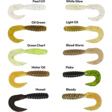 Ryuji Swim Worm 5.5 cm Tpr Kokulu Silikon Yem