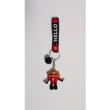 Ata Store Anahtarlık Şapkalı Kalp