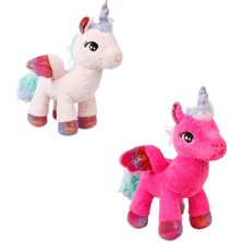 Esranın Dünyası 63018 Peluş 30 cm Kanatlı Unicorn RSPRD34-ESRDNS