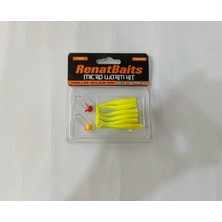 Lucky John Renaitbaits Micro Worm Lrf Silikon Yem Seti