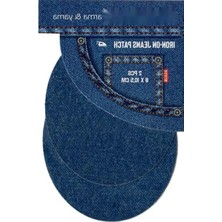 Hakay Ütü ile Yapışan Kot Arma - 2'li Paket