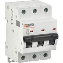 Günsan Elektrik Günsan 3X40A B Serisi 6ka Otomatik Sigorta OS3B360-3B40