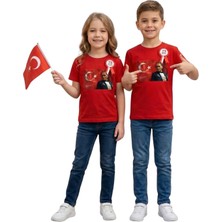 New Kids Bayrak Atatürk Baskılı Unisex Tshirtler