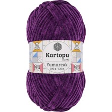 Esranın Dünyası Yumurcak Kadife El Örgü Ipi Açık Mor K719 RSXML34-ESRDNS