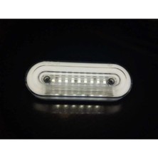 Ahmet Otomotiv Yeni Nesil Neon Yere De Işık Veren Yan Lamba Beyaz Renk 12V-24V
