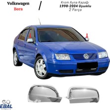 Ebal Oto Vw Bora Krom Ayna Kapağı 2 Prç. 1998-2004 P. Çelik