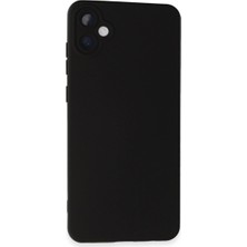 Veloro  Galaxy A05 Kılıf Nano Içi Kadife  - Siyah