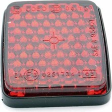 Zetoto Fiat Doblo Arka Tampon Reflektörü 1 Adet 2006 - 2009 1348401080