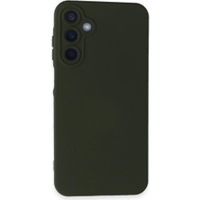 Xciks Collections Galaxy A05S Kılıf Nano Içi Kadife - Koyu Yeşil