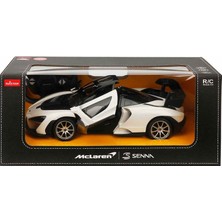 Rastar 1:14 Mclaren Senna Işıklı Uzaktan Kumandalı Araba 32 cm Beyaz S00096600