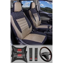 Hyundai Getz Accent Era Admire Milenyum Uyumlu Gofrajlı Oto Koltuk Kılıfı