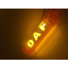 Ahmet Otomotiv 5 Adet Parmak LED Yazılı Turuncu Renk