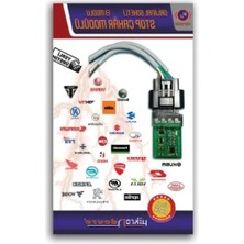 Calperia Mikron Devre, 13 Modlu Stop Çakar Modülü, Uçak Kanadı, Tmax 560 (2022-2024) Uyumlu