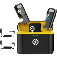 Calperia Kablosuz Yaka Mikrofon, Gürültü Engelleme Özellikli