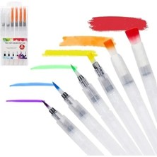 Calperia Profesyonel Sulu Boya Fırçası Seti - 6'lı Naylon Fırça