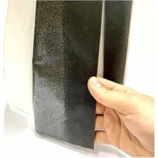 Calperia Siyah Yapışkanlı Çanta Astar Tela (100X80 Cm)