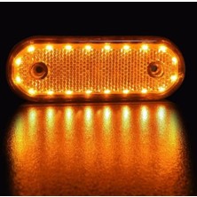 Ahmet Otomotiv 20 Ledli Oval Yan Lamba 12V-24V