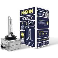 Calperia 6000K Beyaz Xenon Far Ampulü, 42V, 35W, PK32D-5, Yüksek Performans