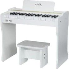 Calperia Ahşap 37 Tuşlu Pilli Çocuk Piyanosu