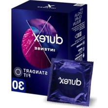 Calperia Uyarıcı Jelli ve Tırtıklı Prezervatif, 30 Adet