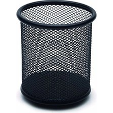 Calperia Metal Kalemlik - Perfore Tasarım, Siyah