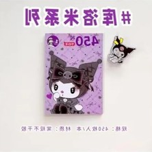 Calperia Yapışkan Notlar - Kuromi Temalı Sticker Kitapçığı