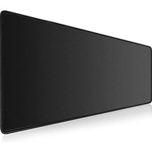 Calperia Siyah Dikişli Kenar Gaming Mouse Pad - 90X40 cm
