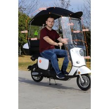 Calperia Siyah Renk Motorsiklet Tentesi