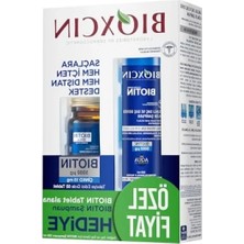 Calperia Dökülme Karşıtı Biotin Saç Bakım Seti – Şampuan ve Takviye Edici Gıda