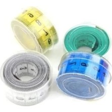 Calperia 150 cm Uzunlukta Renkli Terzi Mezurası, Esnek ve Dayanıklı