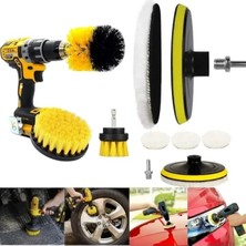 Calperia 9 Parçalı Matkap Ucu Fırça Seti - Temizlik ve Parlatma Için Uygun