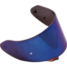 Calperia Motosiklet Kaskı Için Iridyum Mavi Vizör