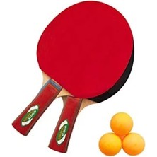 Calperia Çok Renkli Unisex Masa Tenisi Raket Seti - Tek Beden