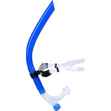 Hpytech🏊‍♂️yetişkin Yüzme Antrenman Şnorkeli🤿önden Takmalı Profesyonel Yüzücü Şnorkel🤿havuz Deniz Nefes Egzersiz Aparatı 🏊‍♂️(Mavi)