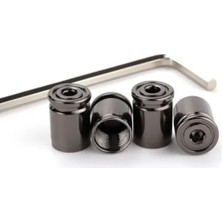 Calperia 4'lü Piano Black Sibop Kapak Seti - Şık ve Kullanışlı