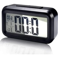 Calperia Büyük LED Ekranlı Dijital Çalar Saat - 12/24 Saat, Erteleme, Gece Lambası ve Tarih Gösterimi