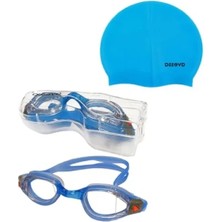 Calperia Yüzücü Gözlüğü ve Silikon Bone Seti