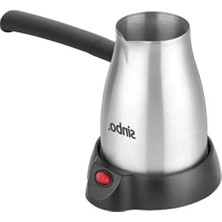 Calperia Paslanmaz Çelik Elektrikli Kahve Makinesi - Köpüklü Pişirme Özellikli