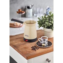 Calperia Elektrikli Türk Kahve Makinesi - 700W, 5 Fincan Kapasite, Paslanmaz Çelik Taban