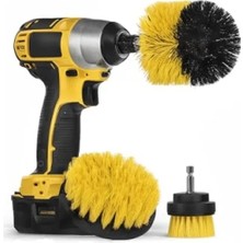 Calperia Çok Amaçlı Matkap Ucu Temizleme Fırça Seti, 3'lü