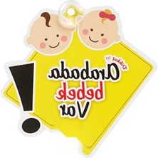 Calperia Araç Için Ikaz Uyarı Kartı