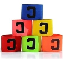 Calperia Turuncu Renk Kaptan Kolluğu - Takım Sporları Için