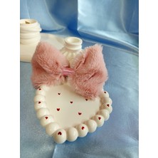 CSAY Moda Peluş Fiyonk Toka