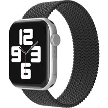 Esranın Dünyası Newface Apple Watch 38MM Ayarlı Solo Silikon Kordon - Siyah RSMRK34-ESRDNS